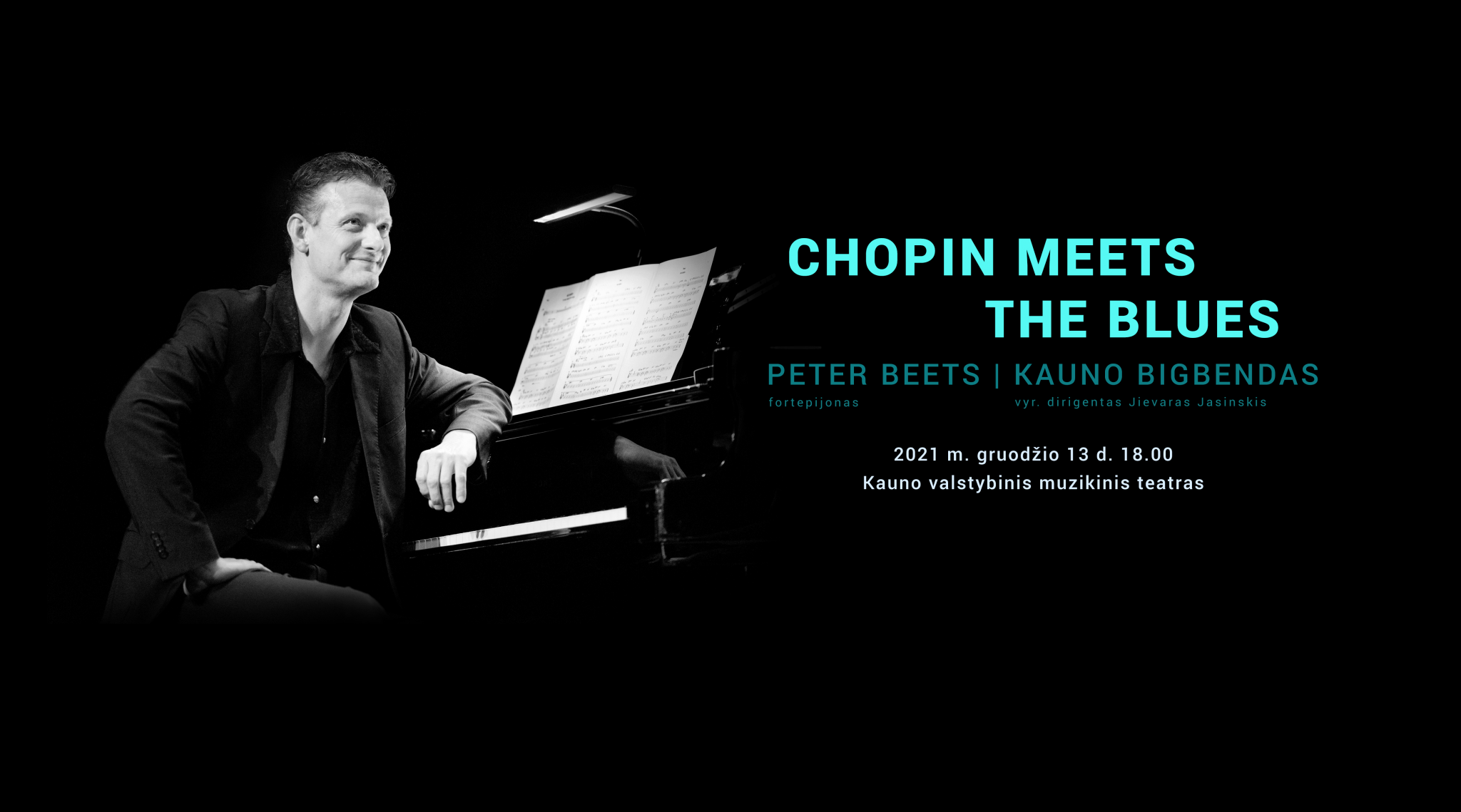 Chopin Meets the Blues | Peter Beets ir Kauno bigbendas